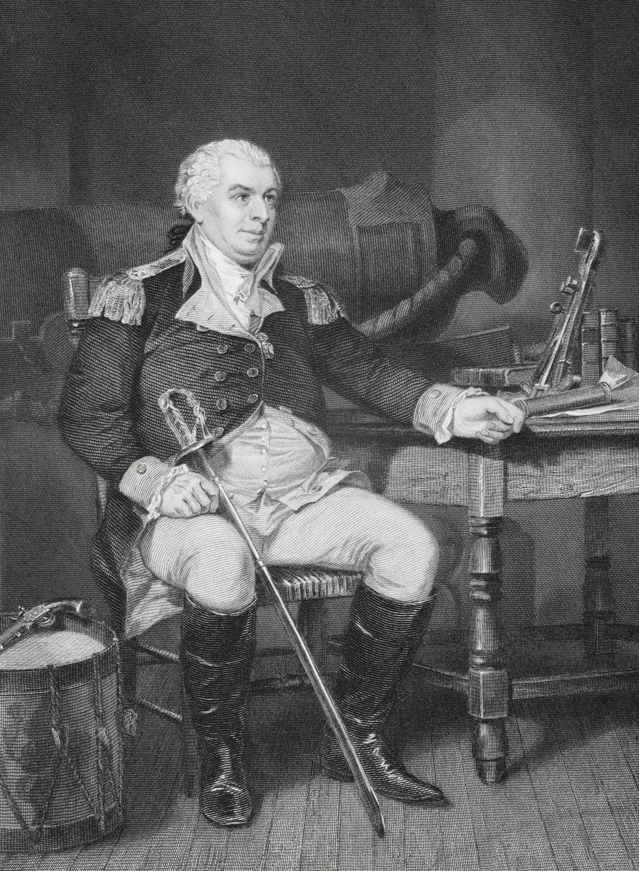 ジョン・バリーの肖像（1745-1803） 作： アロンゾチャペル