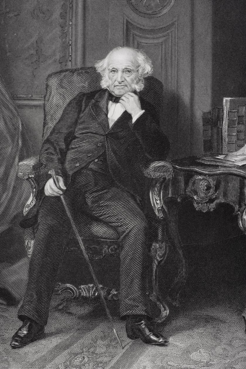 マーティン・ヴァン・ビューレンの肖像（1782-1862） 作： アロンゾチャペル