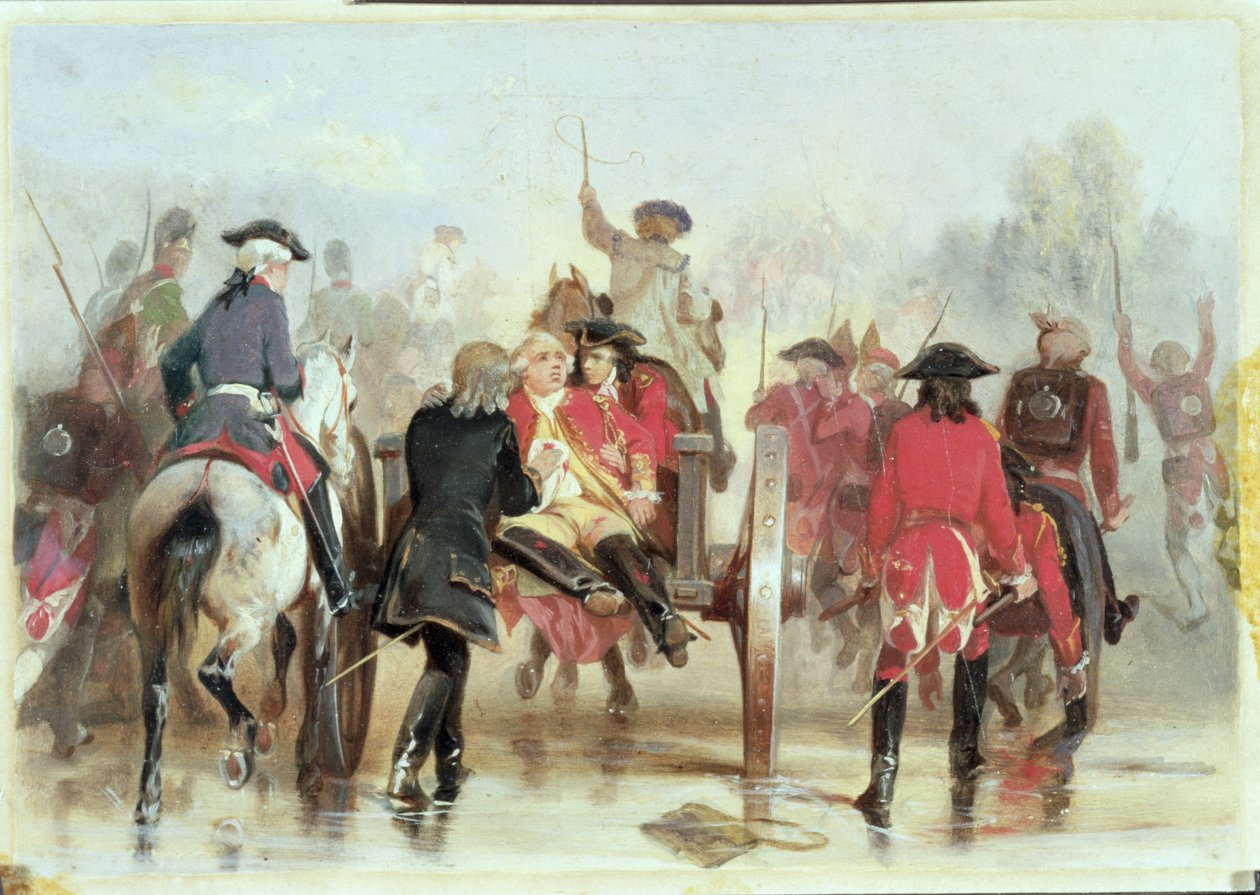 1755年7月9日、1865年、ブラドックス・リトリート 作： アロンゾチャペル