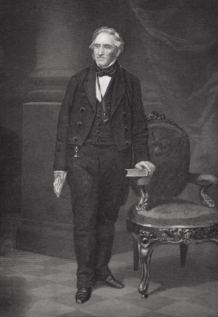 トーマス・ハート・ベントンの肖像（1782-1858） 作： アロンゾチャペル