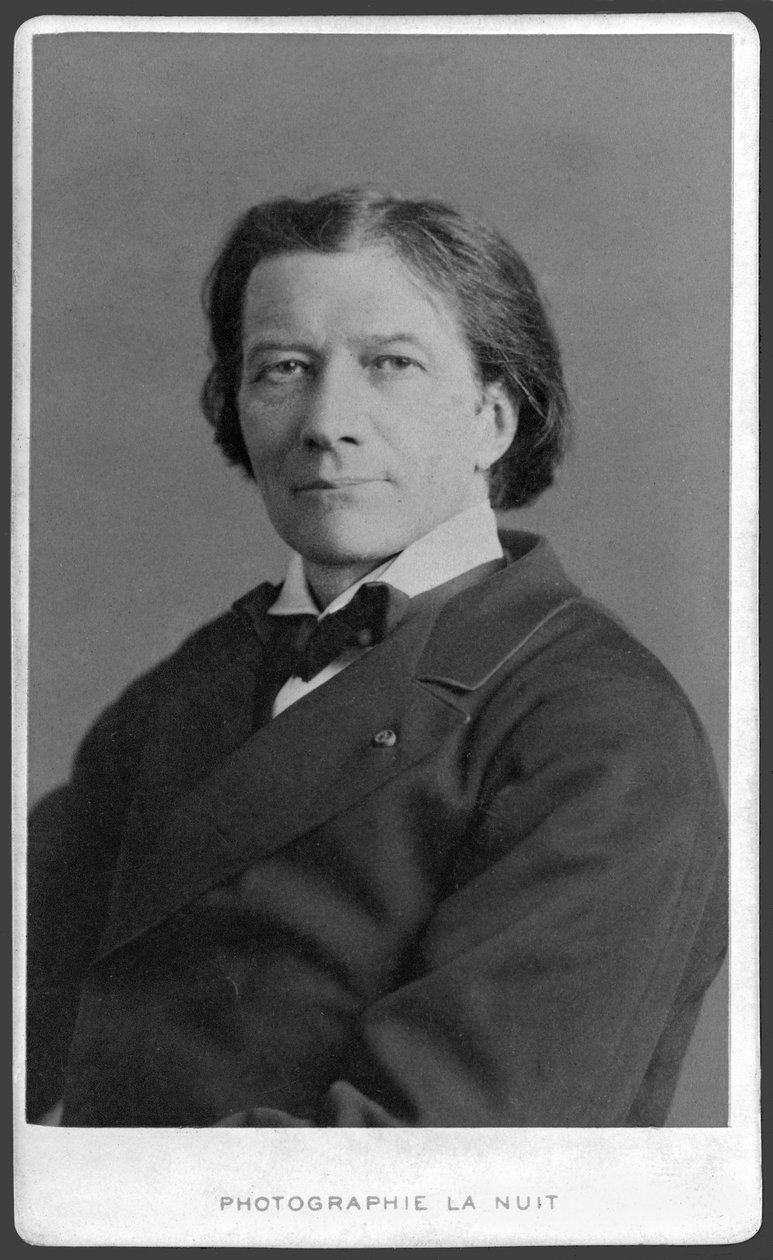 ヴィクトリアン・サルドゥの肖像（1831-1908） 作： アルフォンス・リーバート