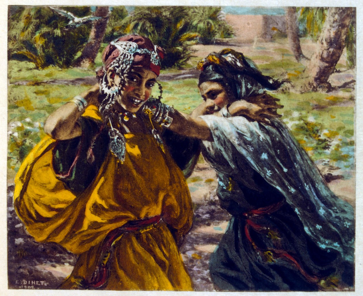 Illustration by Dinet from 