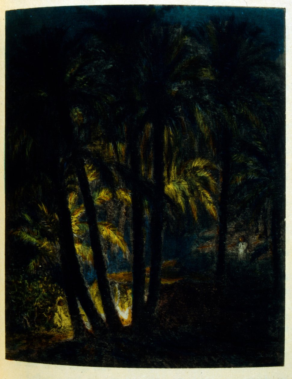 「Mirages」Scenes of Arab life の Dinet によるイラスト。 1906年。ミラージュ、シーン・デ・ラ・ヴィ・アラブは、エティエンヌ・ディネットによってイラストが描かれ、シルマン・ベン・イブラヒム・バーマーによる解説が付けられました。 Nasreddine Dinet は、Alphonse-Étienne Dinet として生まれました。 (1861-1929) はフランスの東洋人でした 作： アルフォンス・エティエンヌ・ディネ