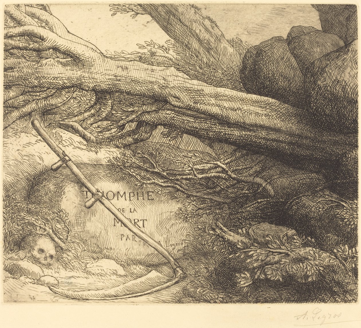 Avalanche: Triumph of Death の口絵 作： アルフォンス・レグロス