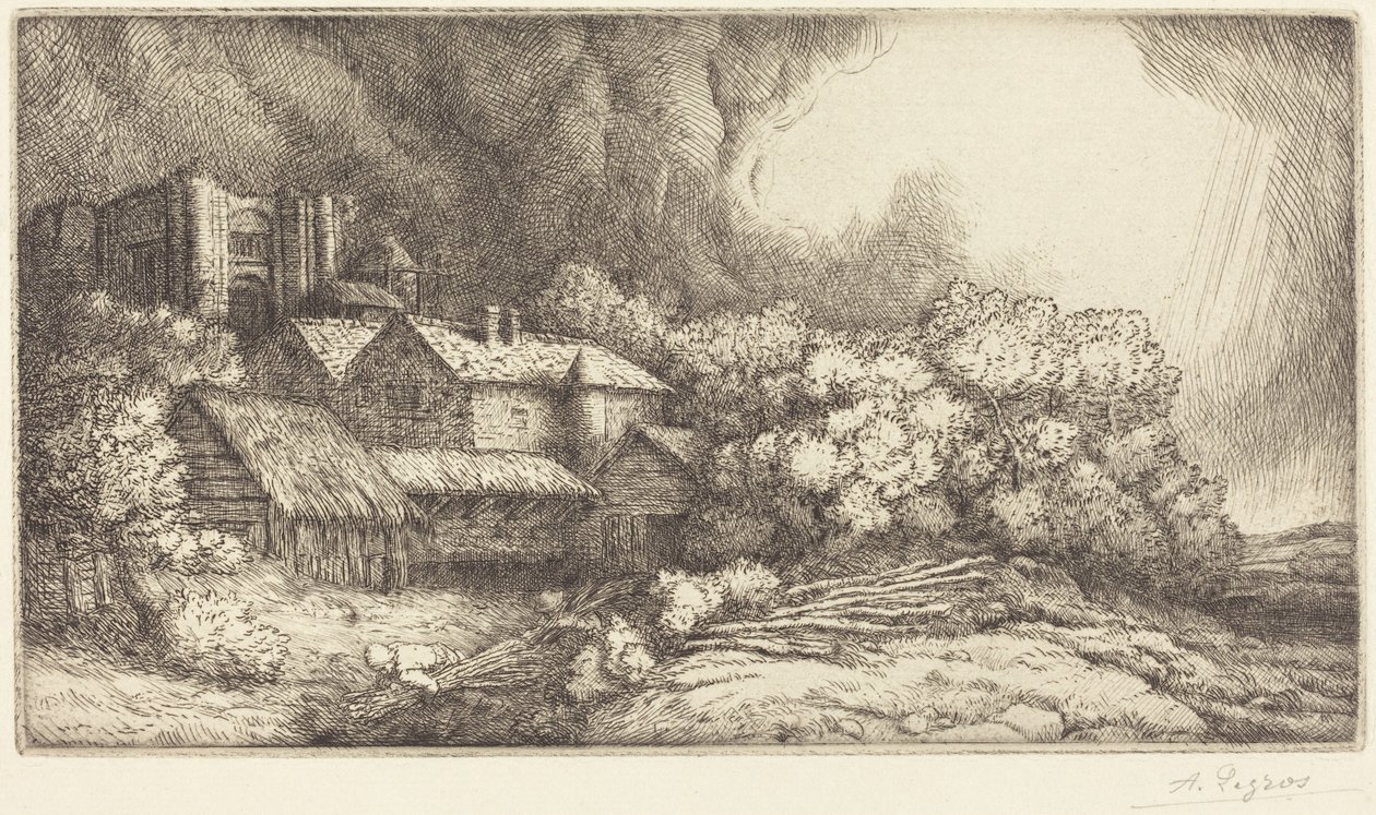 修道院の農場（La ferme de l