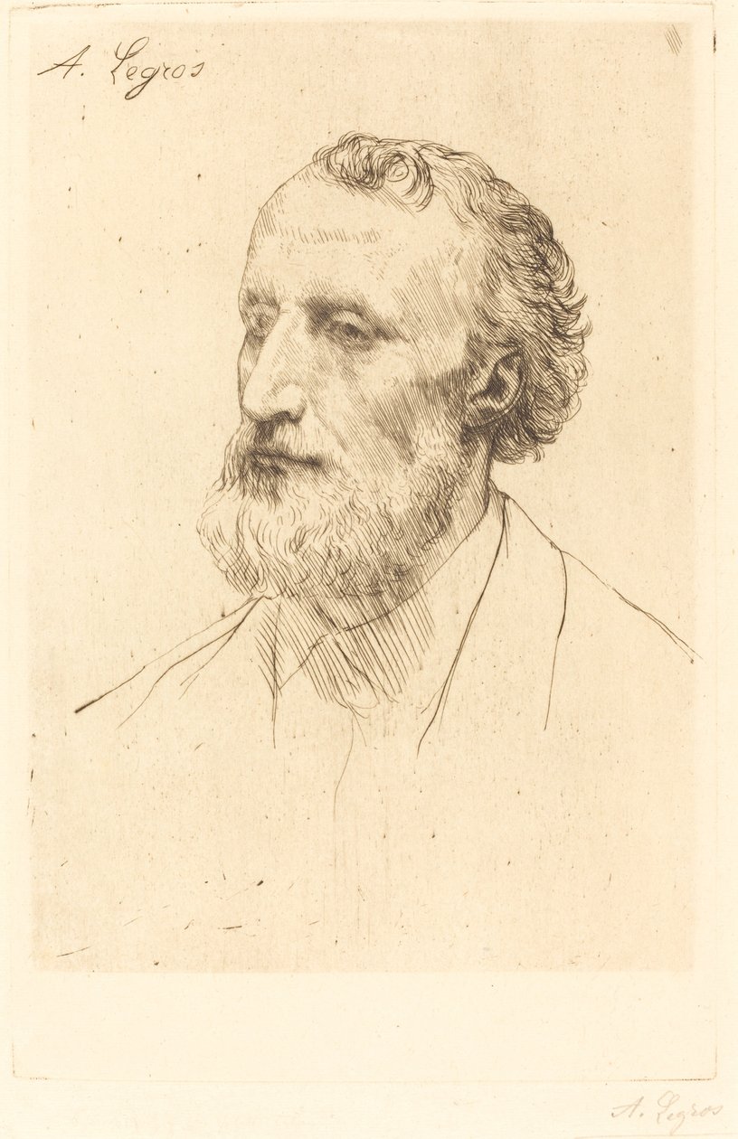 Jules Dalou, 1st plate. 作： アルフォンス・レグロス