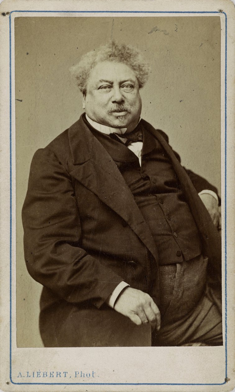 著者 アレクサンドル・デュマの父 1802-1870, 1870. 作： アルフォンス・リーバート