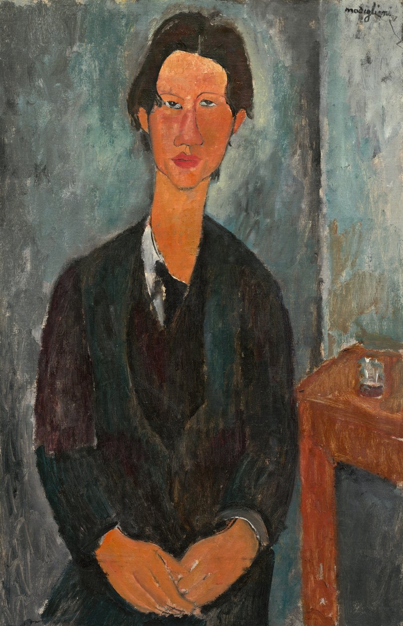 ハイム・スーティン、1917年。 作： アメデオ・モディリアーニ