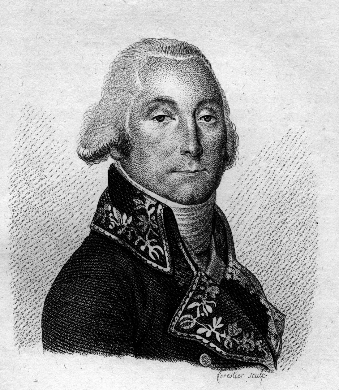 オリヴィエ・マクー・リヴォー・ド・ラ・ラフィニエール（1766-1839）の肖像。General et Baron d