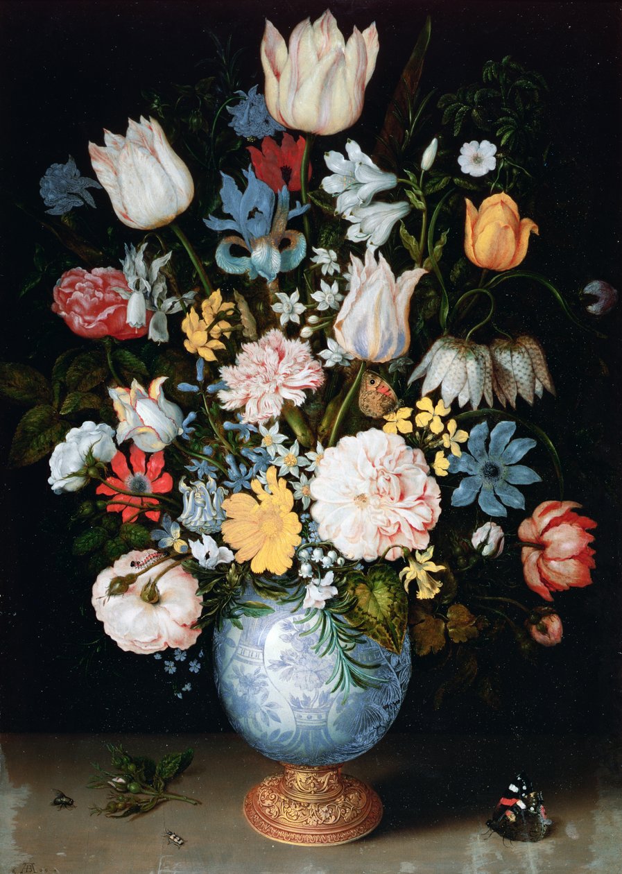 花の花束、1609 作： アンブロジウス・ボスハールト長老