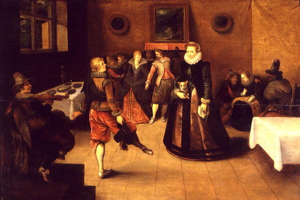 ダンスレッスン 作： Ambrosius II FranckenまたはFranck