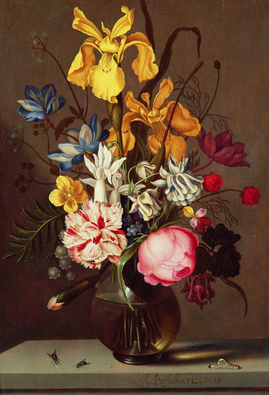 花瓶、1635 作： アンブロシウス・ザ・ヤンガー・ボスシャールト