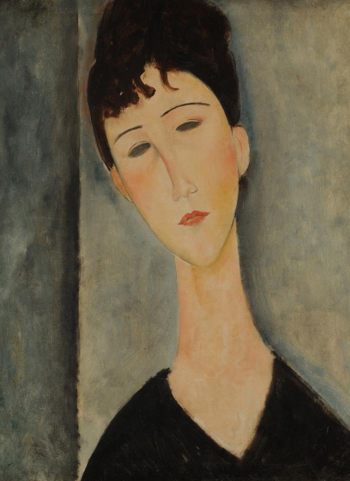 女性の姿 作： アメデオ・モディリアーニ