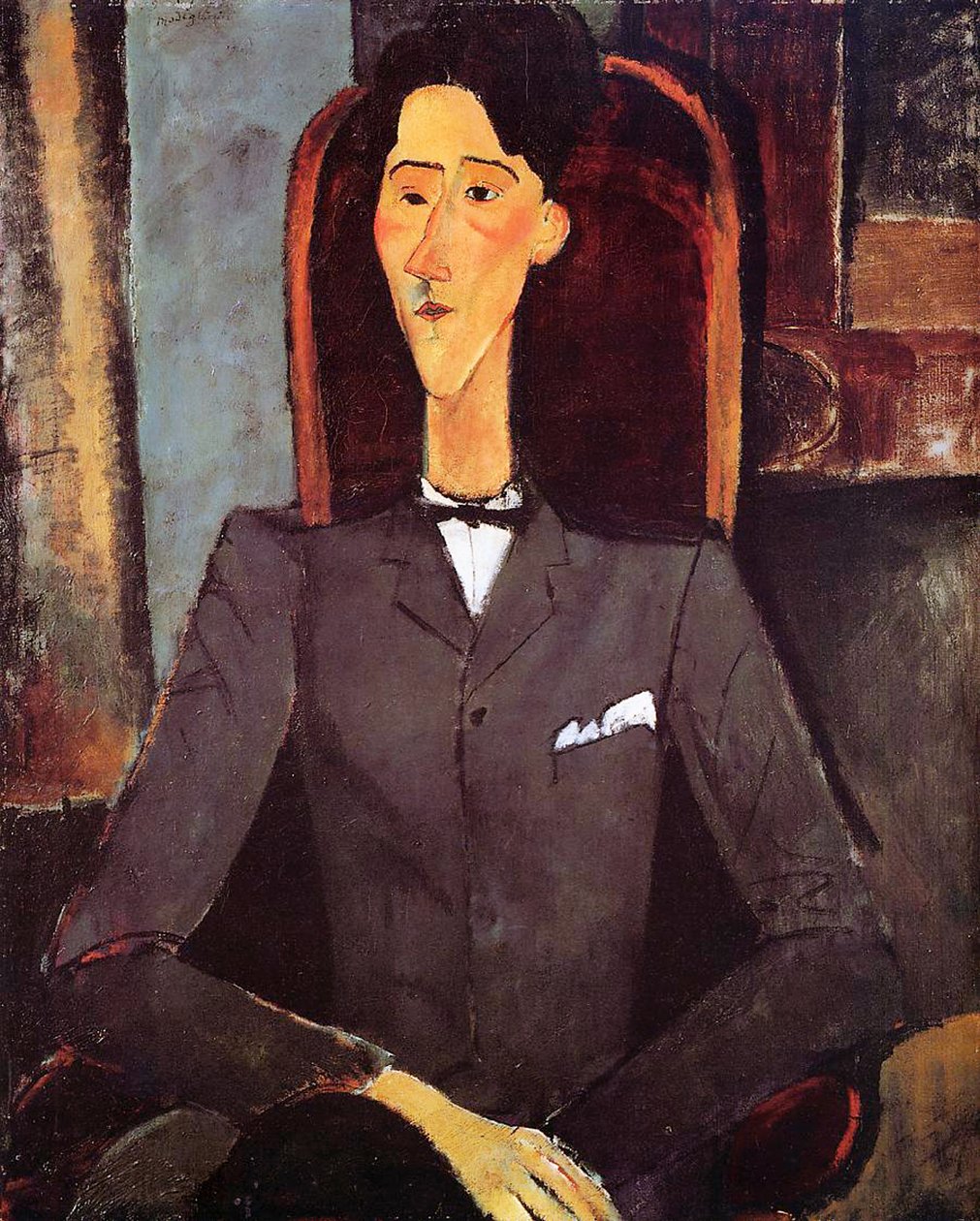 ジャンコクトー、1917年 作： アメデオ・モディリアーニ