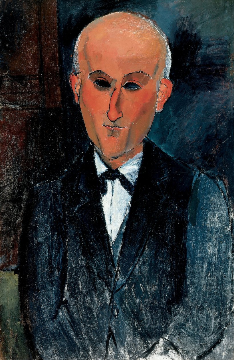 マックス・ジェイコブ（1876-1944） 作： アメデオ・モディリアーニ