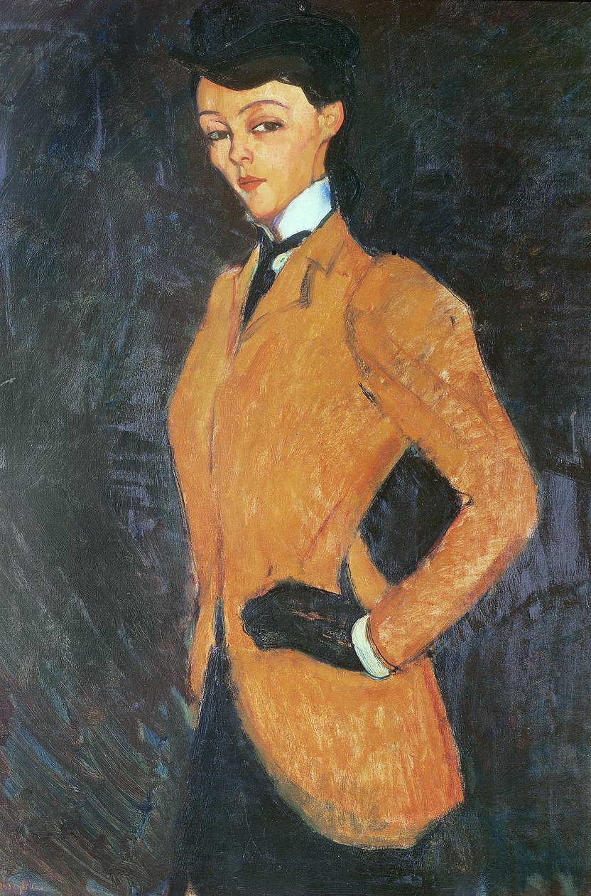 アマゾン、1909 作： アメデオ・モディリアーニ