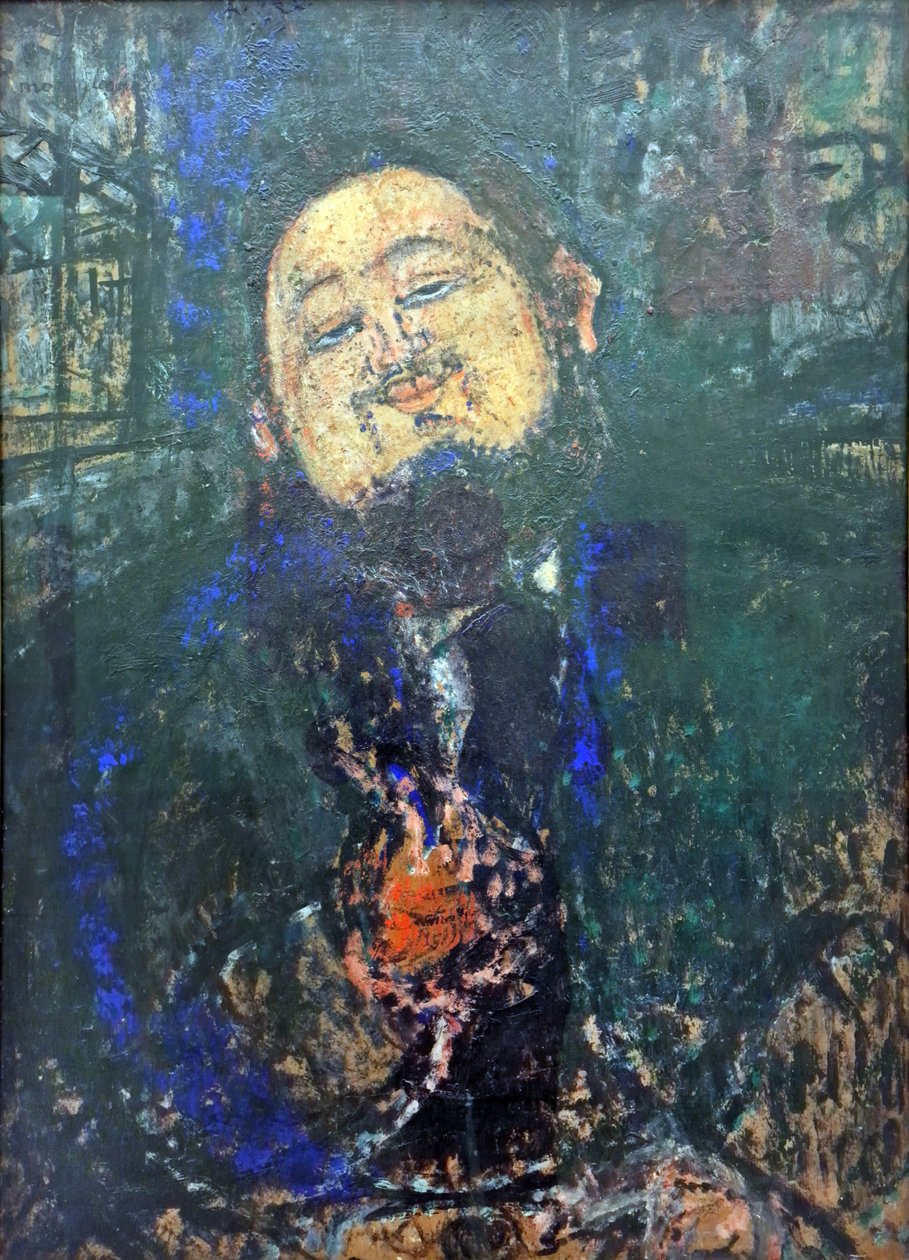 リベラの肖像 作： アメデオ・モディリアーニ