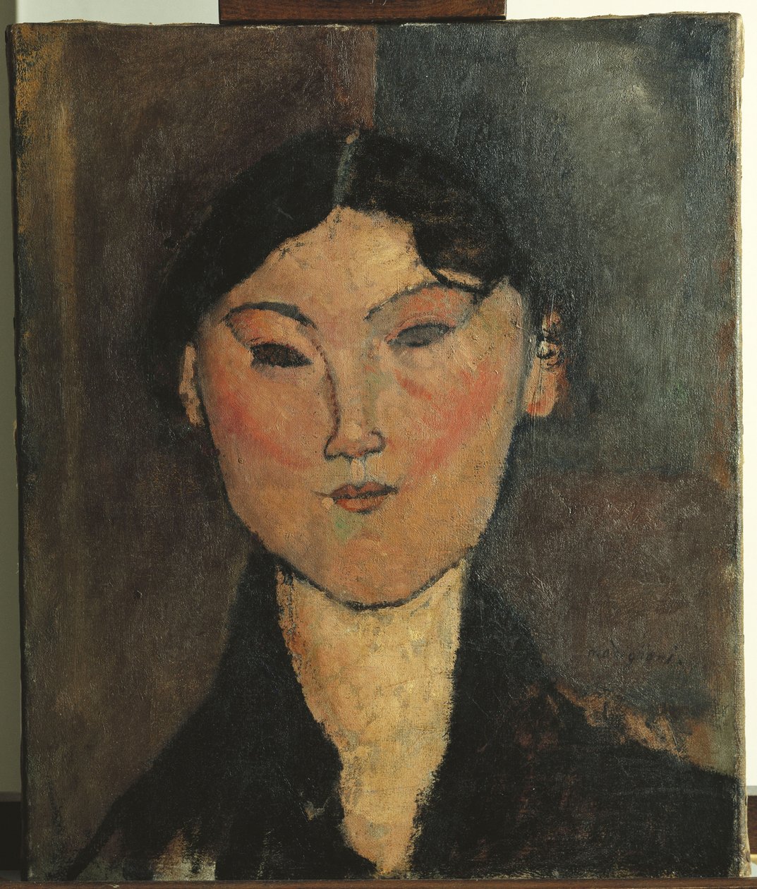 女性の肖像 作： アメデオ・モディリアーニ