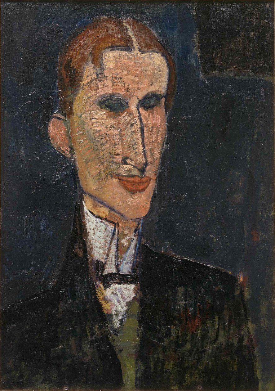 バイキング・エッゲリング、1916年。 作： アメデオ・モディリアーニ