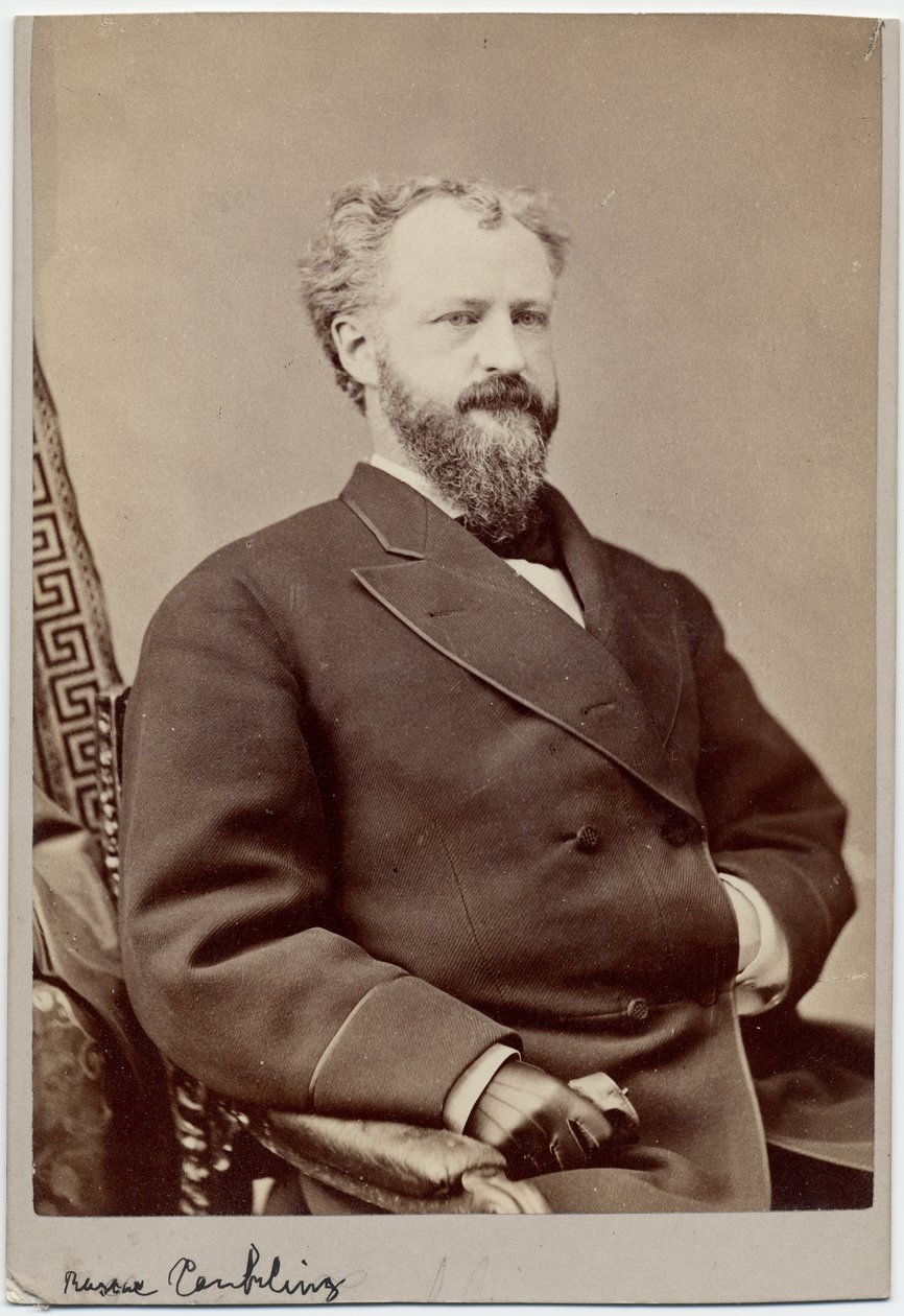 ロスコーコンクリング（1829-88）、米国上院議員（アルブメン写真） 作： アメリカの写真家