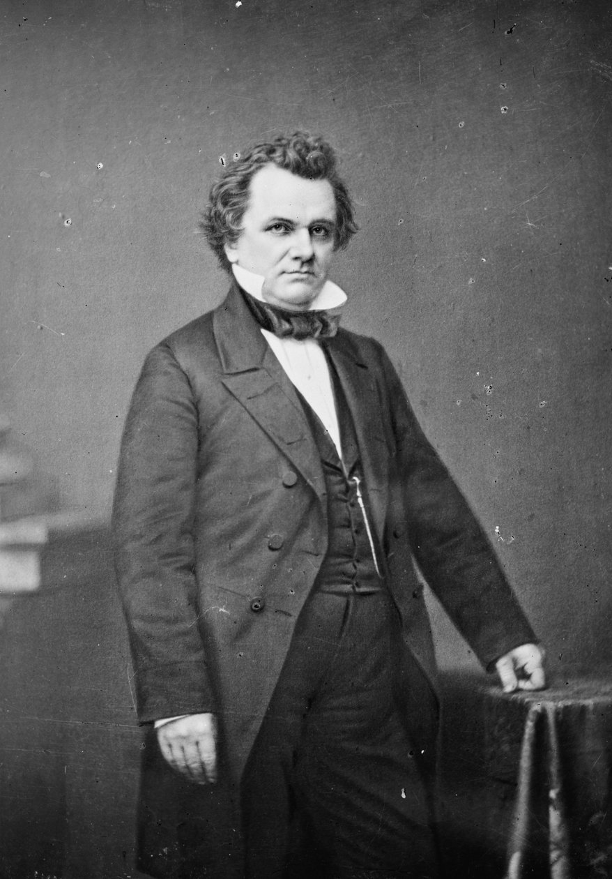 スティーブン・A・ダグラス、1855-61 作： アメリカの写真家
