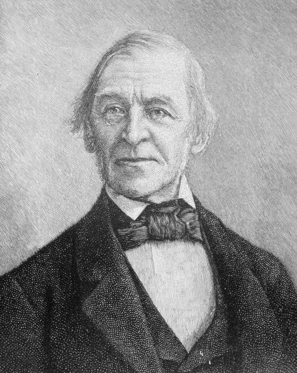 ラルフワルドエマーソン（1803-1882）アメリカ人講師、詩人、エッセイスト 作： アメリカの学校