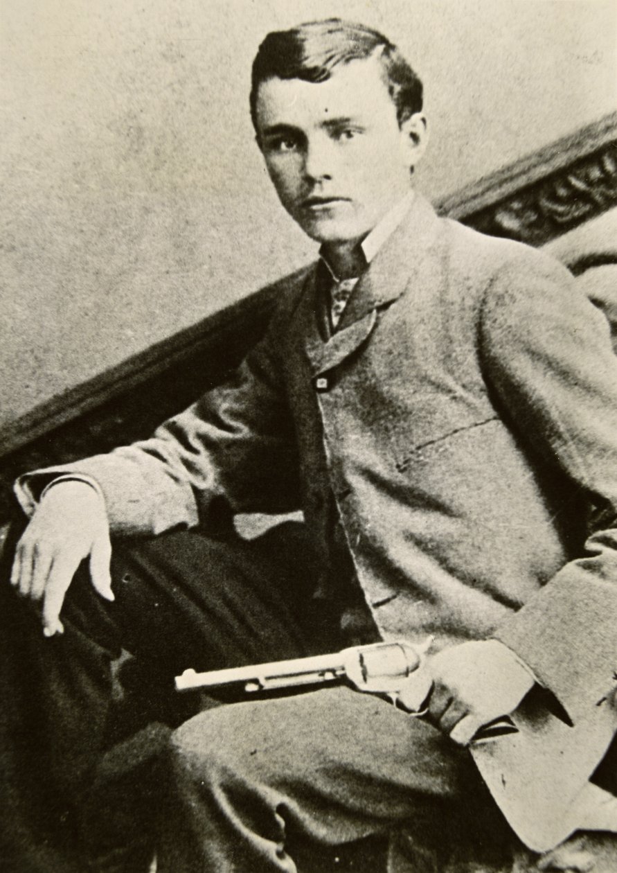 ボブ・フォード（1861-1892）（モノクロ写真 作： アメリカの写真家