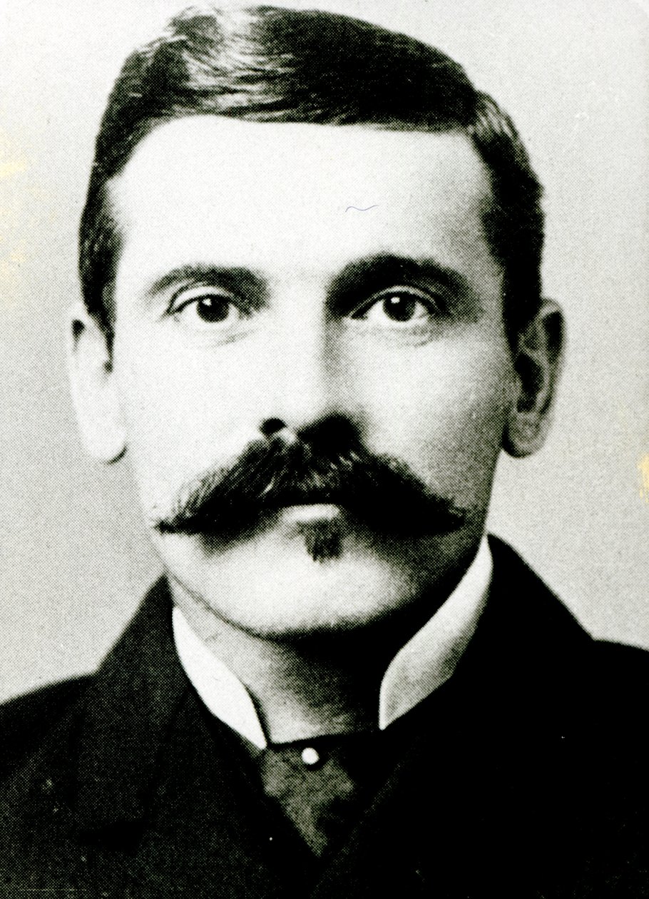 ドク・ホリデイ、1882年頃（モノクロ写真 作： アメリカの写真家
