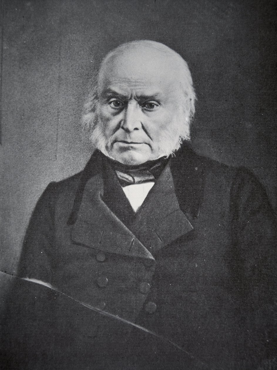 ジョン・クインシー・アダムス（1767-1848） 1847年（ダゲレオタイプ 作： アメリカの写真家