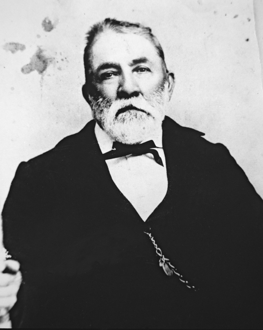 ロイ・ビーン判事（1825-1903）（モノクロ写真 作： アメリカの写真家