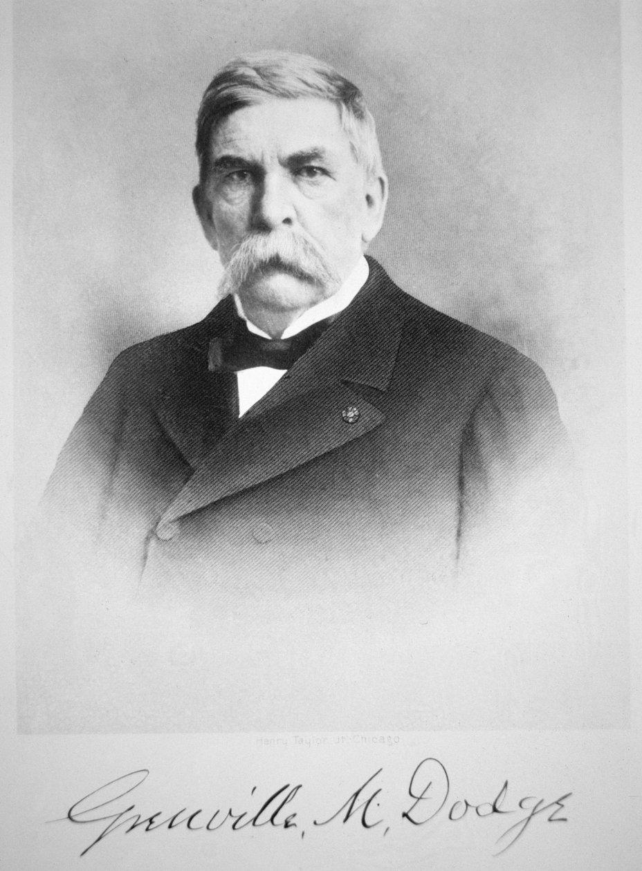グレンビル・ドッジ少将（1881-1916）（モノクロ写真 作： アメリカの写真家