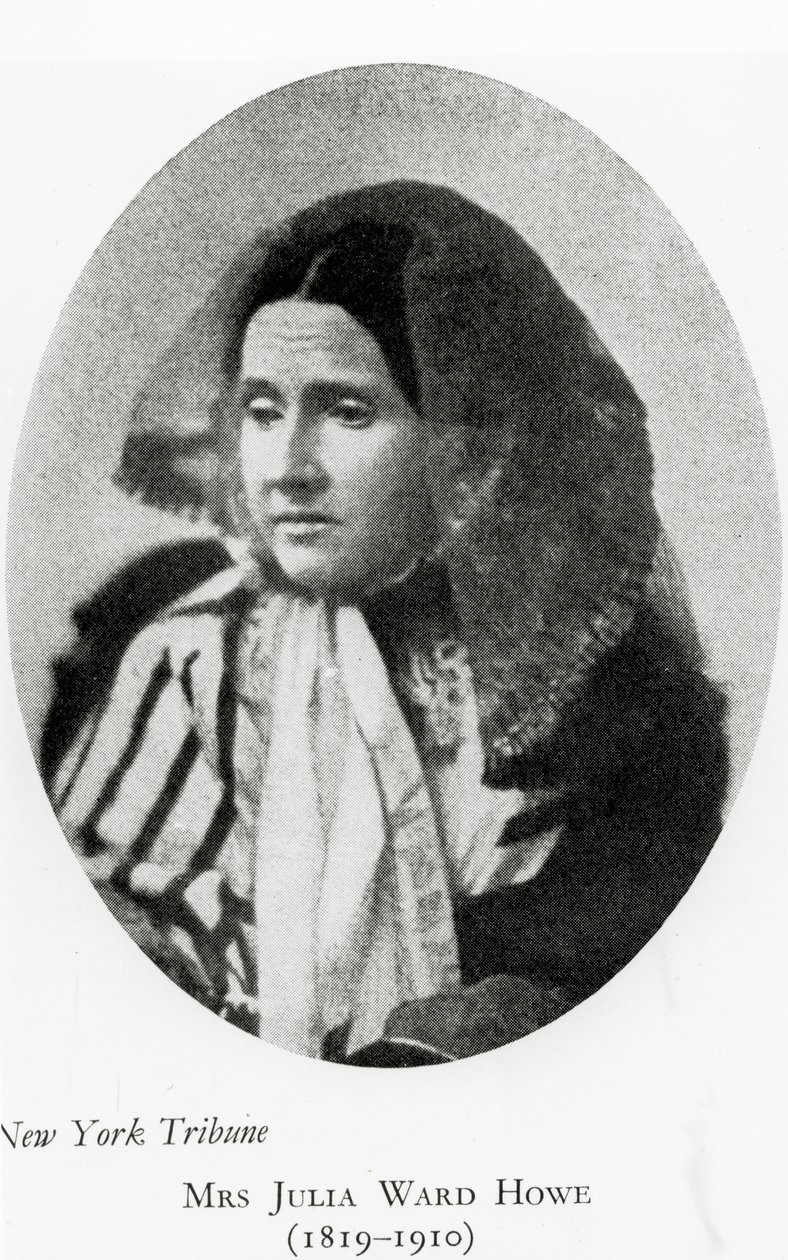 ジュリアワードハウ夫人、1860年代頃 作： アメリカの写真家