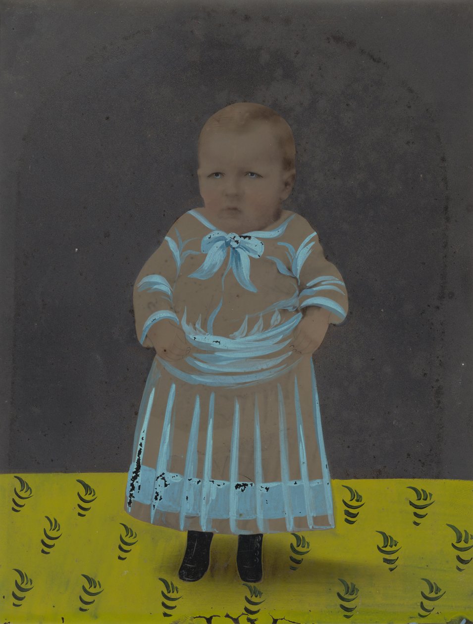 少年の肖像、1880年代（写真） 作： アメリカの写真家