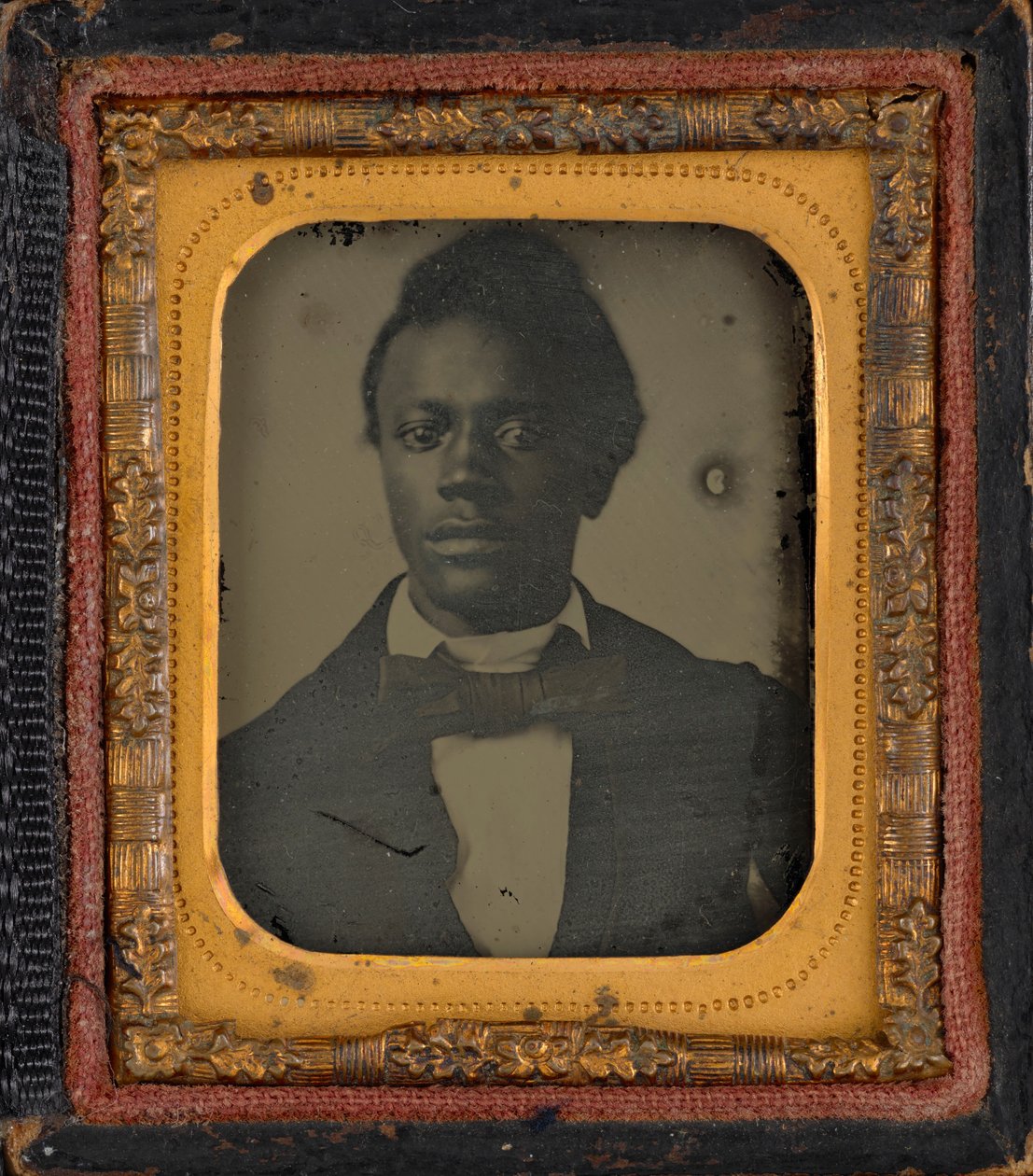 男性の肖像,c.1860年（写真） 作： アメリカの写真家