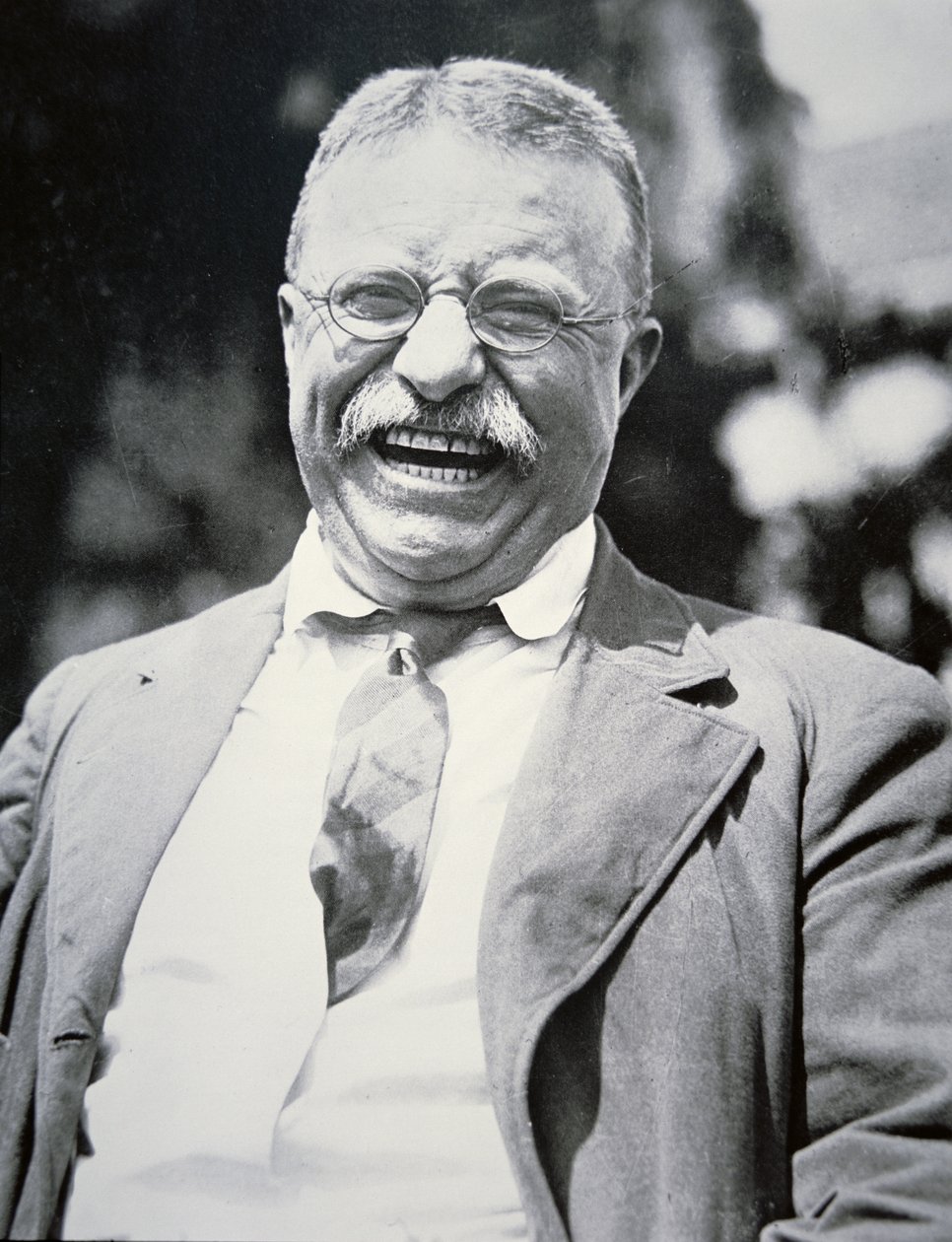 セオドア・ルーズベルト大統領、1917年頃（モノクロ写真 作： アメリカの写真家