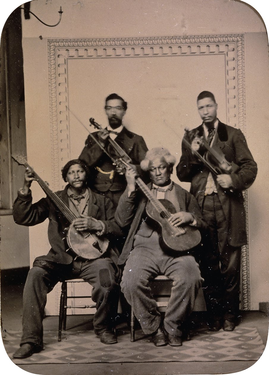 カルテット、1865 作： アメリカの写真家