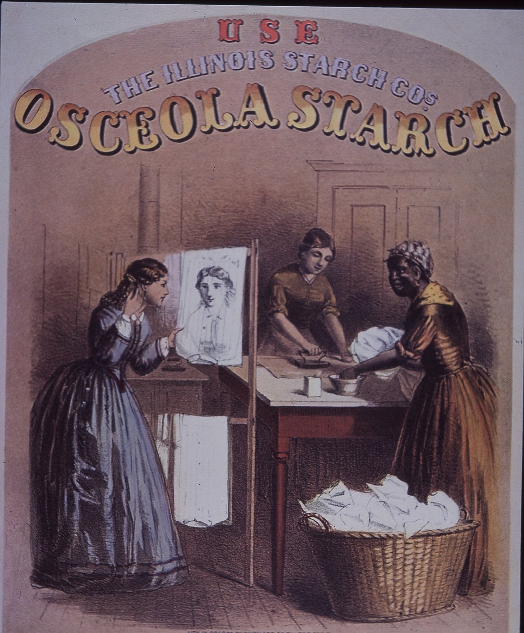 Osceola Starchの広告 作： アメリカの学校