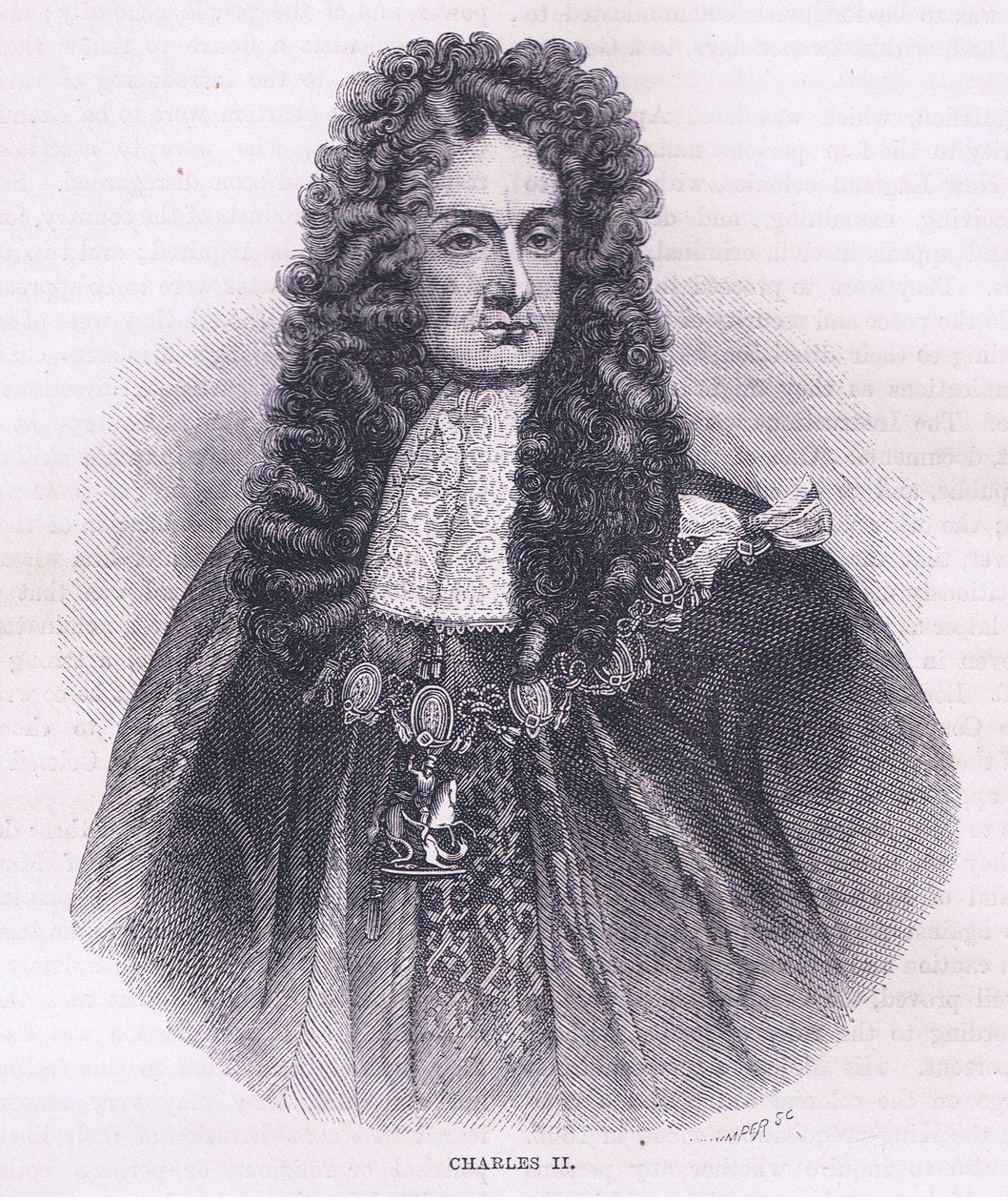 チャールズ2世（1664年）、1890年頃にPetter & Galpin社から出版されたCassell