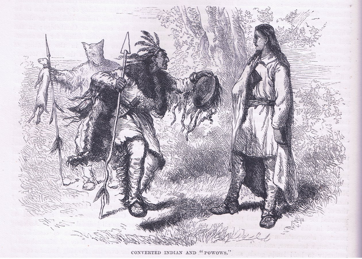 Converted Indians "Powows" 1695年、Cassell