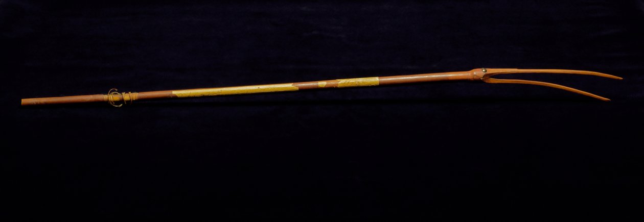 求愛の笛 1839年頃（木、塗料、真鍮、筋） 作： アメリカの学校