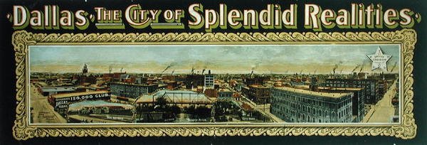 「ダラス: The City of Splendid Realities」、ビルボード (カラー リソ) 作： アメリカの学校