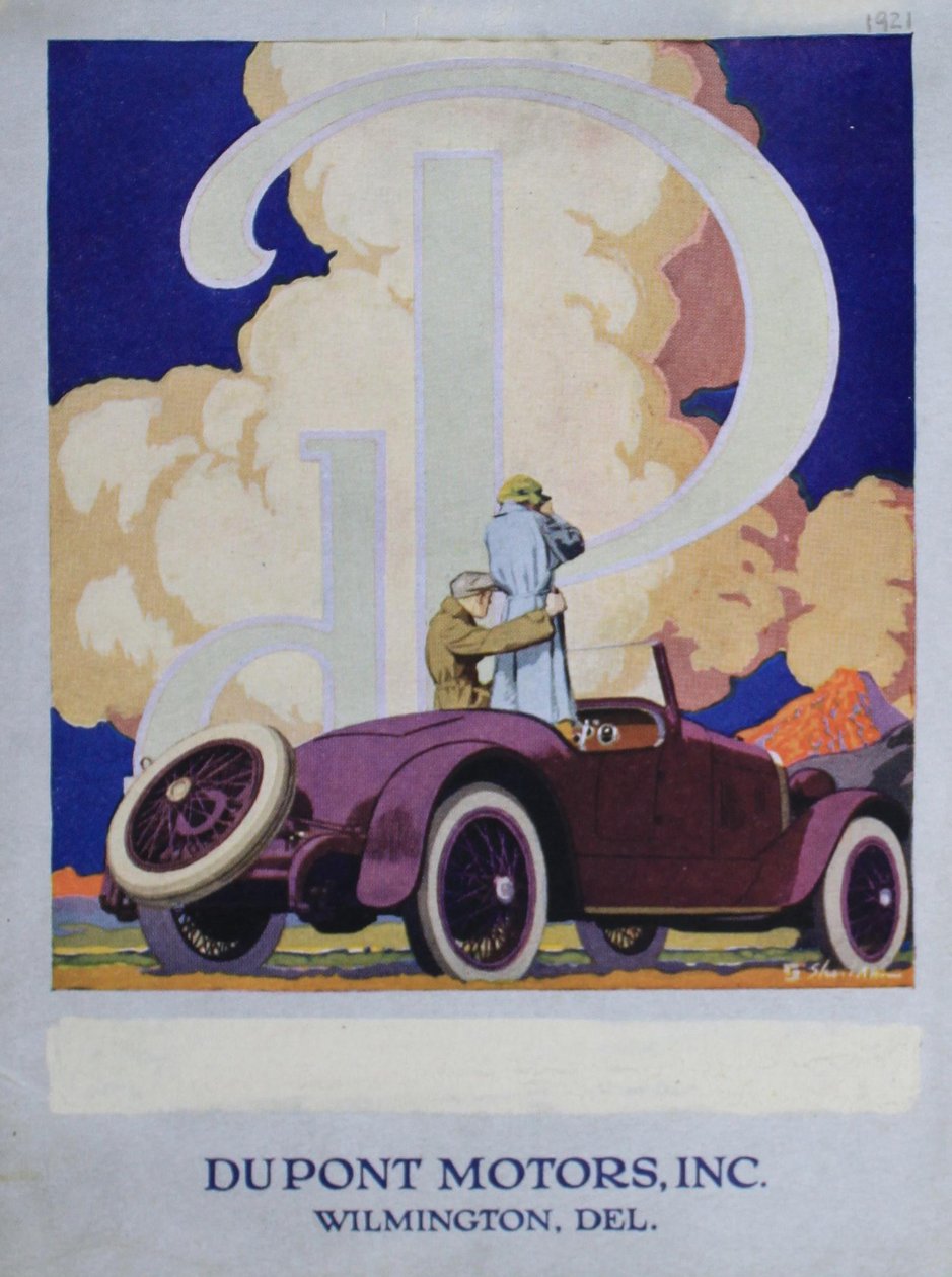 DuPont Motors Inc.、デル、ウィルミントン、1921年 作： アメリカの学校