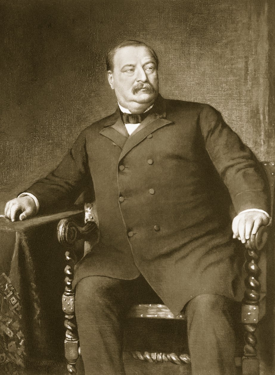 グローバークリーブランド、アメリカ合衆国の第22大統領および第24大統領、パブ。 1901（グラビア） 作： アメリカの学校