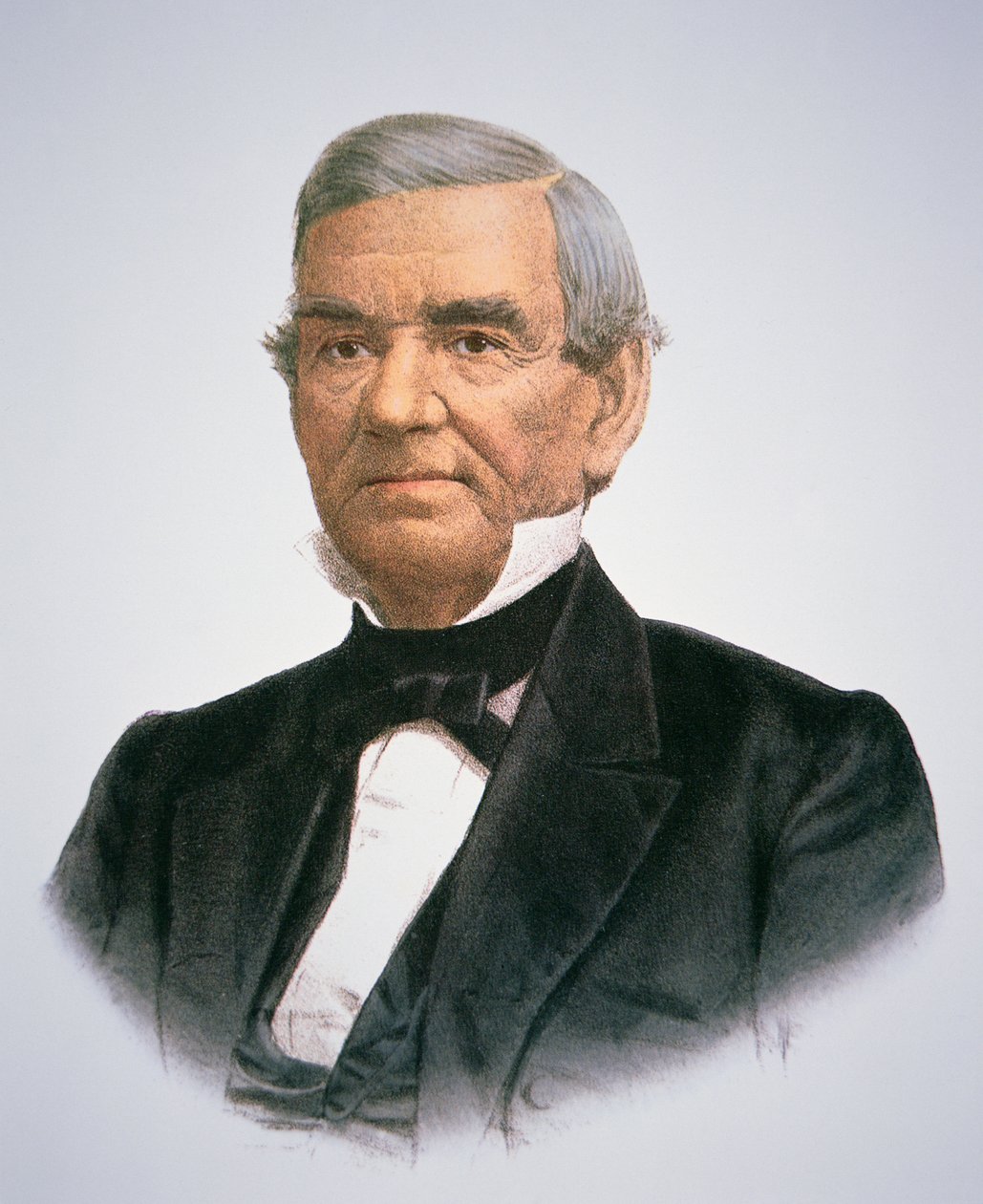 ジョン・ロス（1790-1866）（カラーリトグラフ 作： アメリカの学校