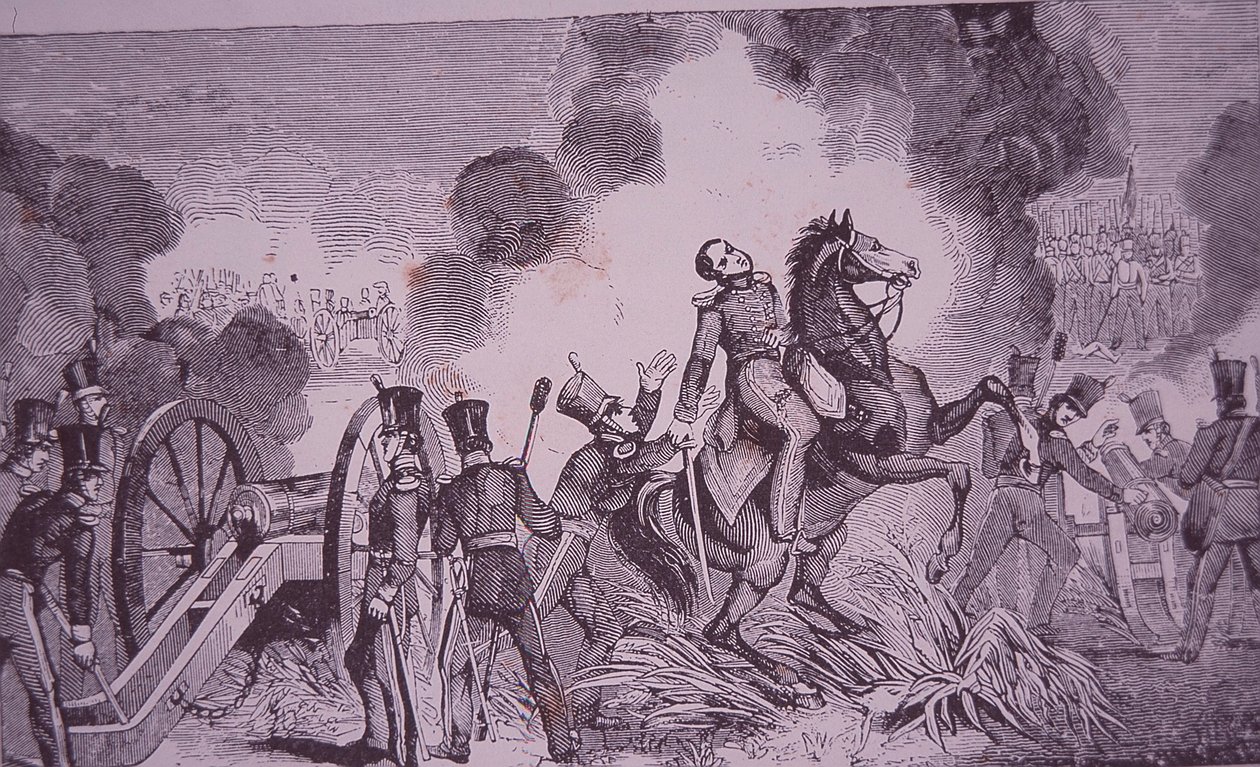 米墨戦争（1846-48）、パロアルトの戦いとリングゴルド少佐の死 作： アメリカの学校