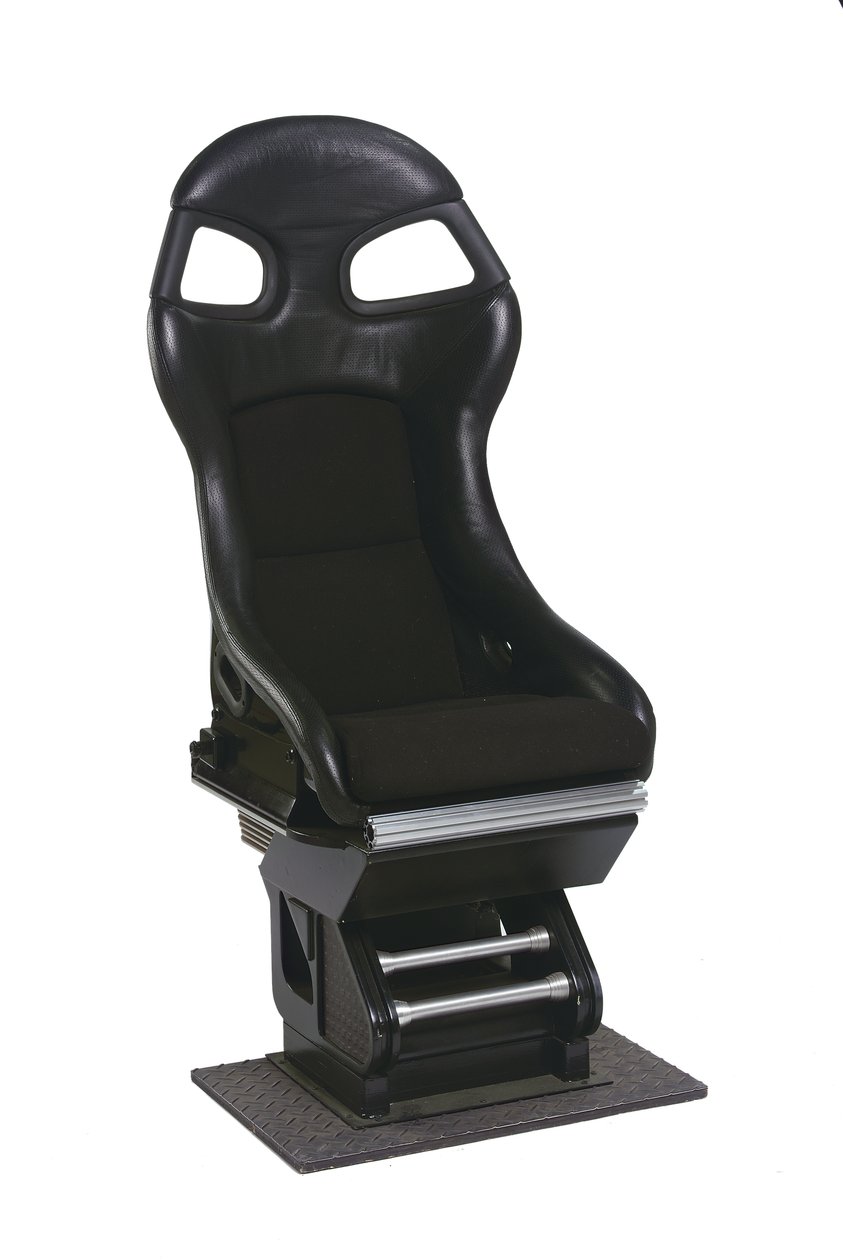 NX-01シャトルポッドパイロットシート、「スタートレック：エンタープライズ」（プラスチック、ビニール、イミテーションレザー） 作： アメリカの学校