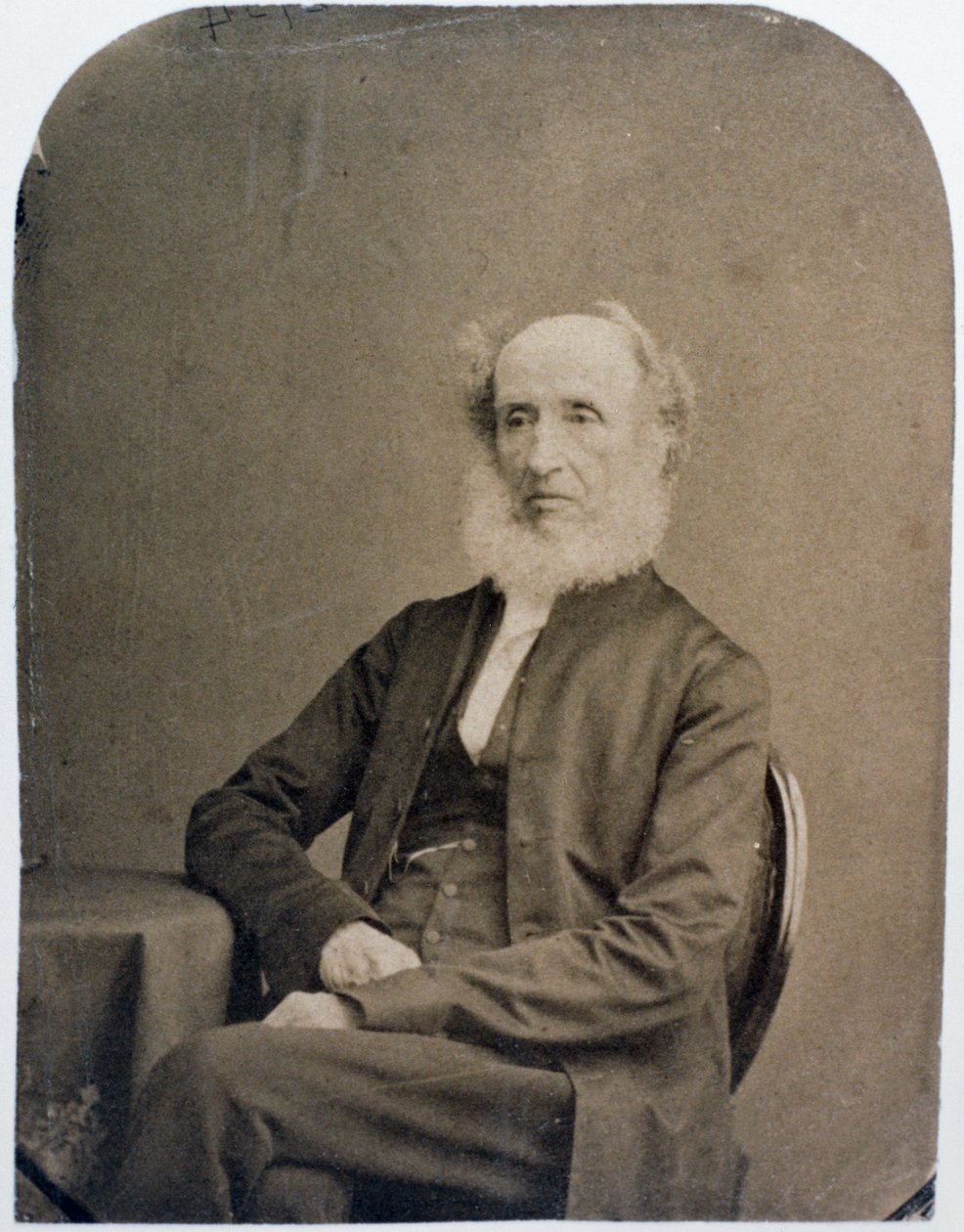 ベンジャミン・アボットの肖像（1793-1870）（写真） 作： アメリカの学校