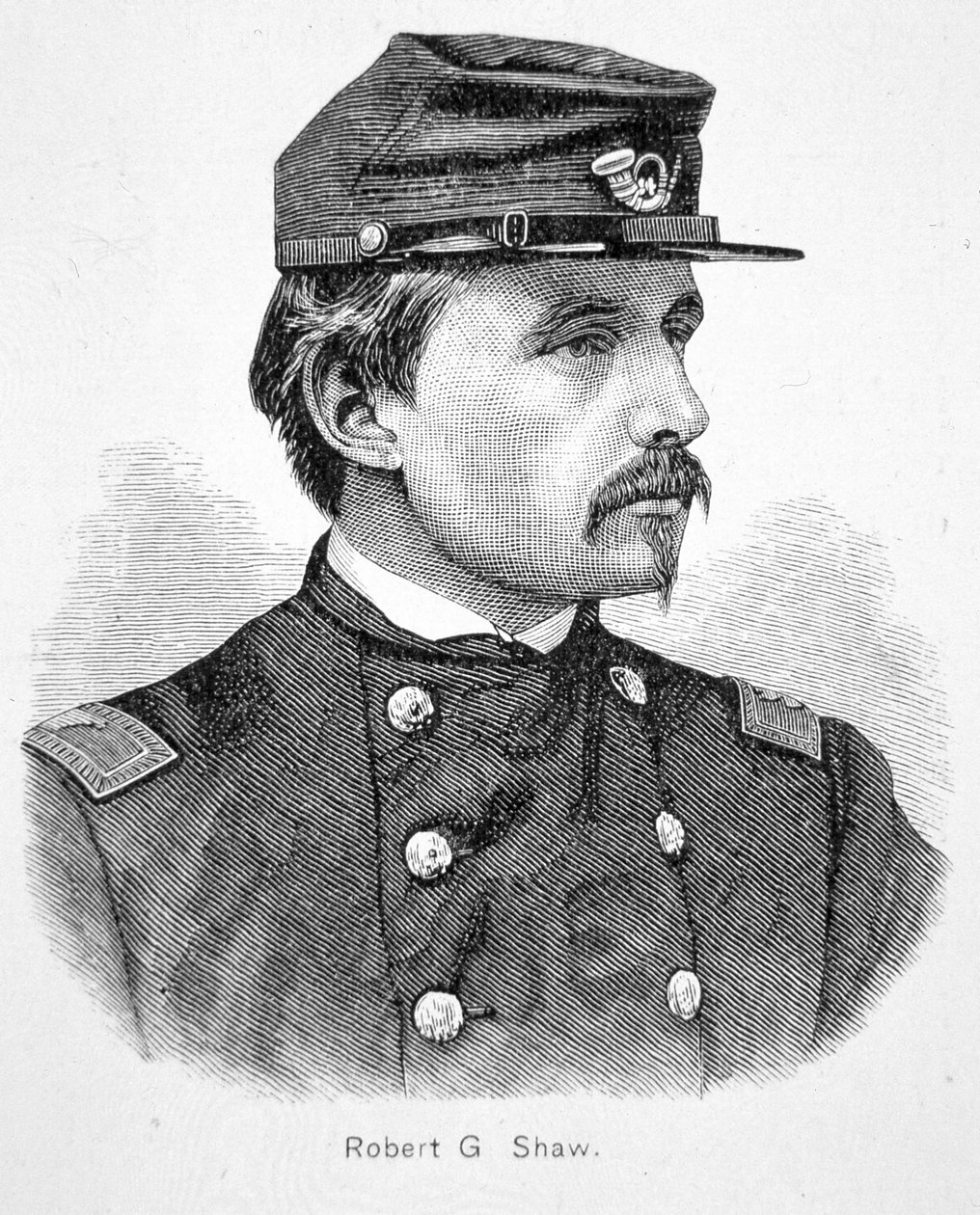 ロバート・グールド・ショー（1837-63）（彫刻 作： アメリカの学校