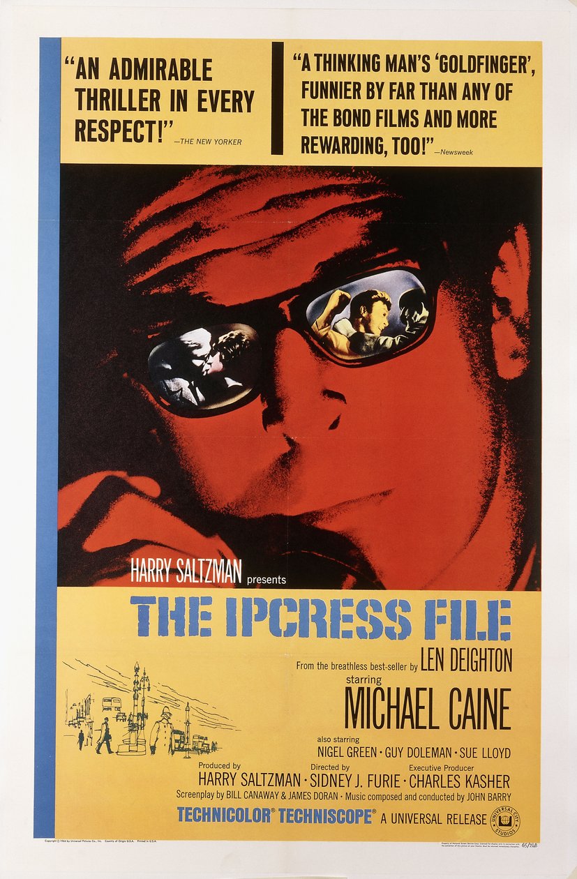Ipcressファイル、1965 作： アメリカの学校