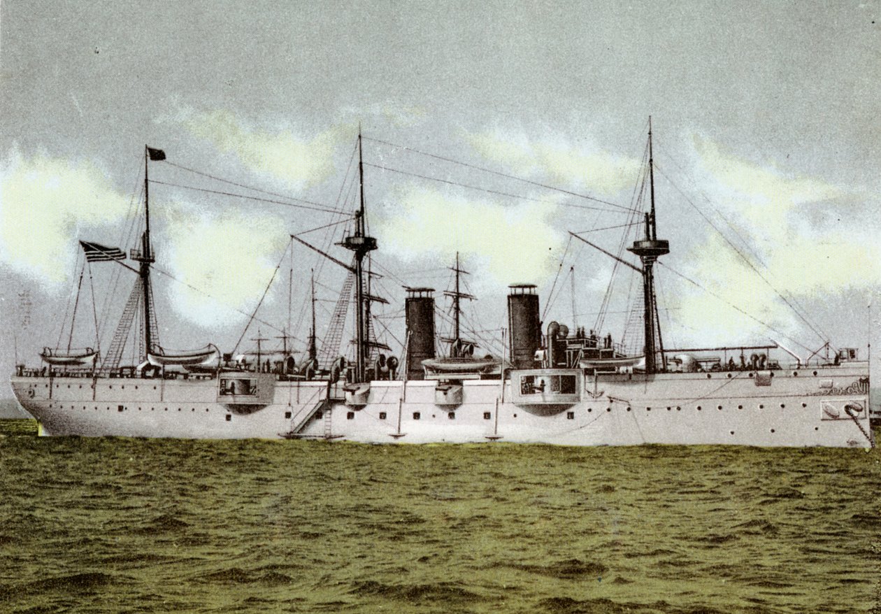 USSサンフランシスコ、1898 作： アメリカの学校